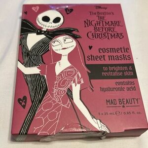 Disney Tim Burton's Nightmare Before Christmas Sally Sheet Face Mask Apple Scent